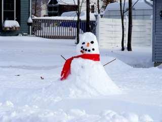 The Melting Snowman